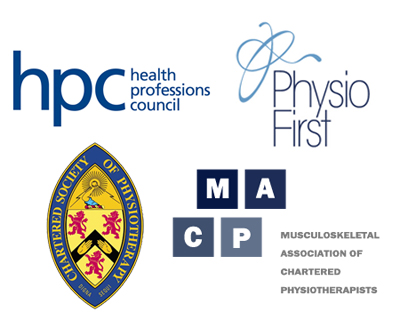 Ian Edwards Physiptherapy associated logos